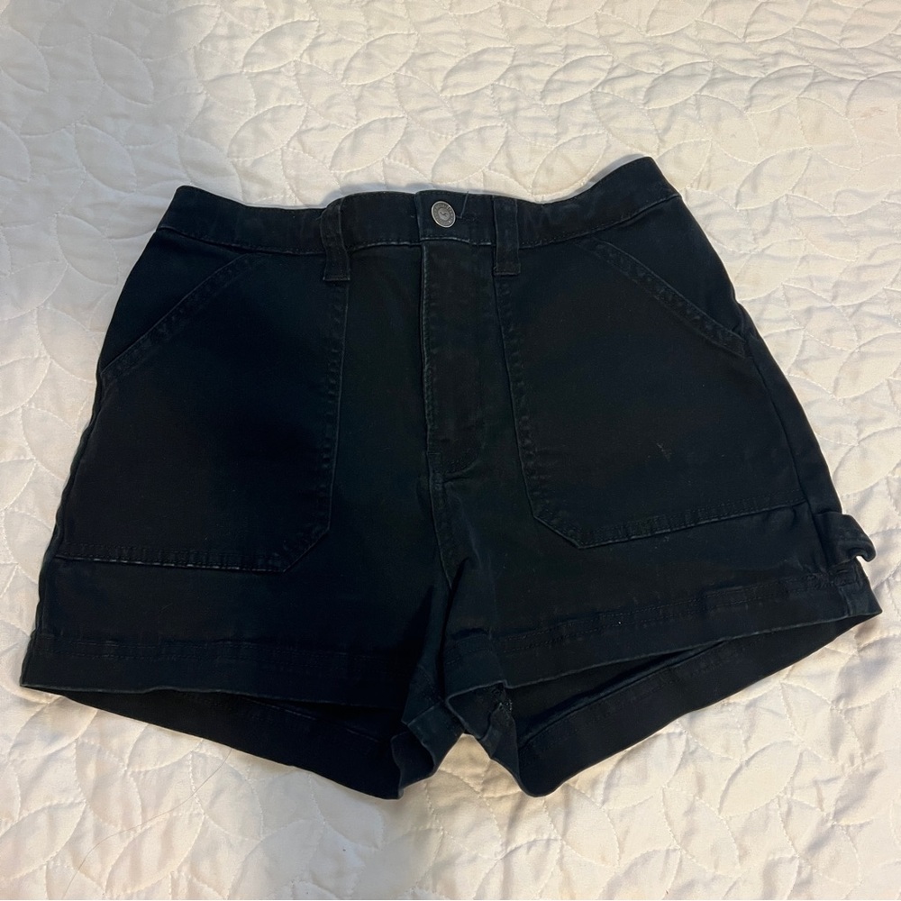 Hollister Black Women's Utility Shorts